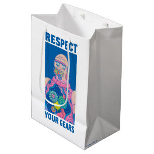 Sacola Para Presentes Média RICK E MORTY™ Respeite suas engrenagens