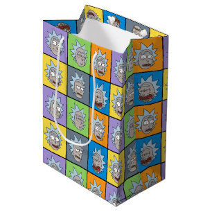 Sacola Para Presentes Média RICK E MORTY™   Rick