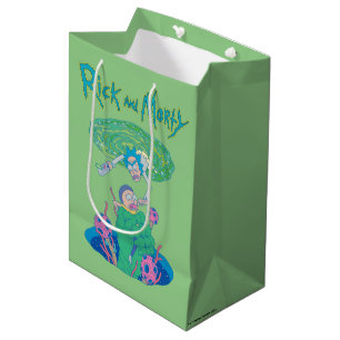 Sacola Para Presentes Média RICK E MORTY™ Salvamento no portal