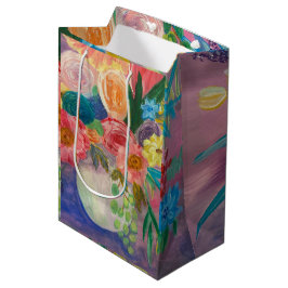 Sacola Para Presentes Média Rico Meio de recipiente