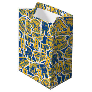 Sacola Para Presentes Média Riverdale Football and Cheer Pattern