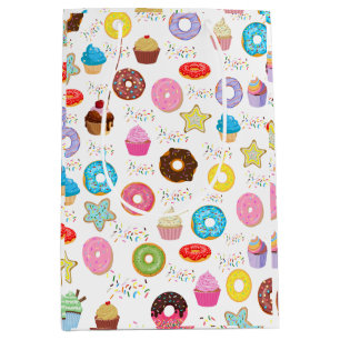 Sacola Para Presentes Média ROSQUINHA e CUPCAKES
