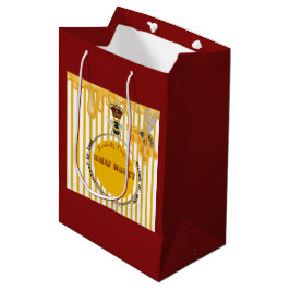 Sacola Para Presentes Média rótulo de mel
