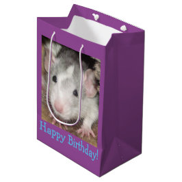 Sacola Para Presentes Média rouco bebê Dumbo Rato Saco de presente de aniversá