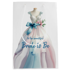 Sacola Para Presentes Média Roupa de Noiva Chuveiro de Noiva Noiva para Ser
