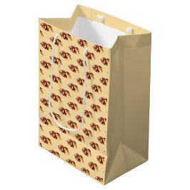 Sacola Para Presentes Média Saca de Presente com Foto de Patinho