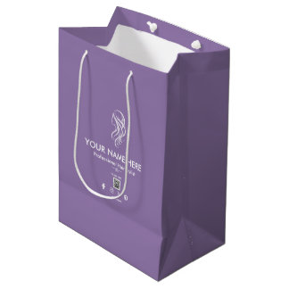 Sacola Para Presentes Média Saca de Presente de Tesoura de Estilista de Cabelo