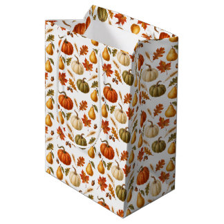 Sacola Para Presentes Média Saca de Presente Médio de Mesa de Colheita de Outo