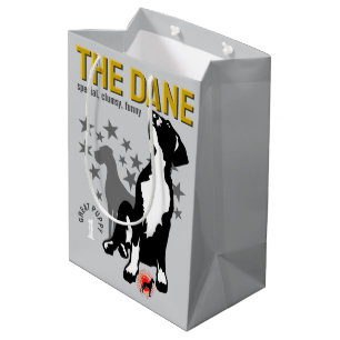 Sacola Para Presentes Média Saca de Presente para Great Dane