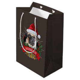 Sacola Para Presentes Média Saco alegre do presente de Pugmas