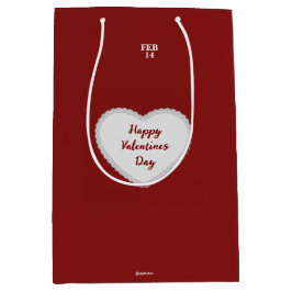 Sacola Para Presentes Média saco de dia de os namorados - Sophiaco