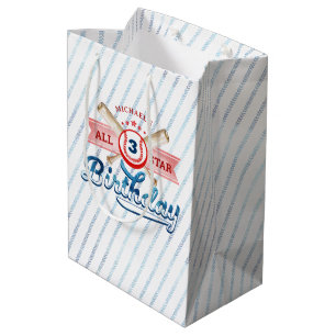 Sacola Para Presentes Média Saco de Oferta de Festa de aniversário All-Star Ba