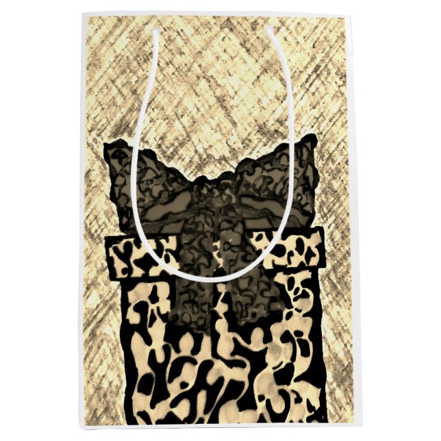 Sacola Para Presentes Média Saco de Presente (Frente)
