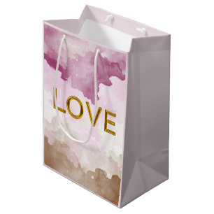 Sacola Para Presentes Média Saco de presente 'AMOR' (tamanho médio)