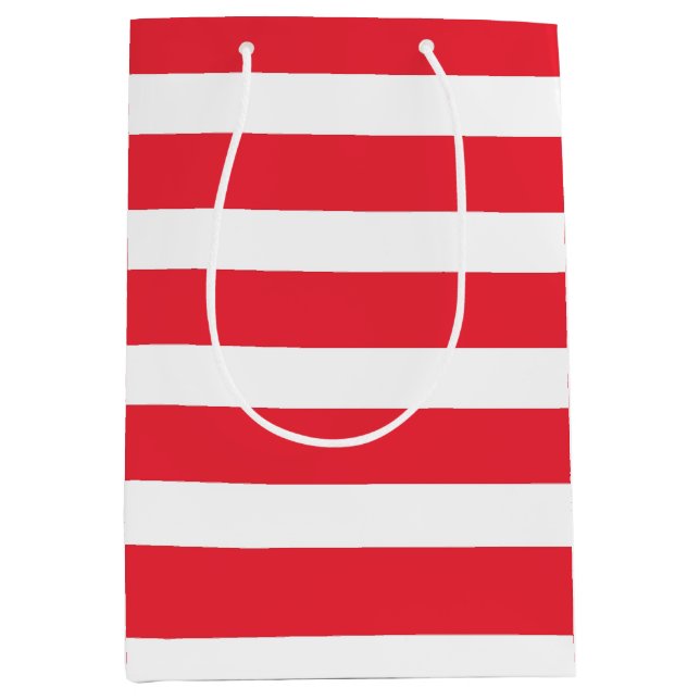 Sacola Para Presentes Média Saco de Presente com a bandeira da Áustria (Frente)