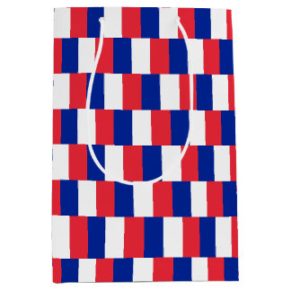 Sacola Para Presentes Média Saco de presente com a bandeira da França