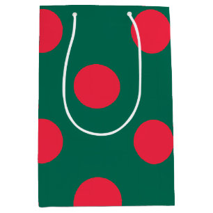 Sacola Para Presentes Média Saco de Presente com a bandeira de Bangladesh