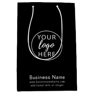 Sacola Para Presentes Média Saco de Presente com Logotipo de Negócios Personal