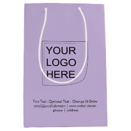Sacola Para Presentes Média Saco de Presente com Logotipo Médio em Cor da Tend