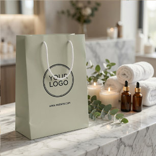 Sacola Para Presentes Média Saco de Presente com Logotipo Personalizado Luxo