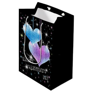 Sacola Para Presentes Média Saco de Presente de Dia de os namorados de Coraç