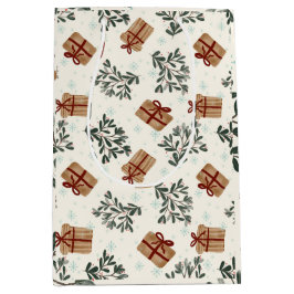 Sacola Para Presentes Média Saco de presente de Natal