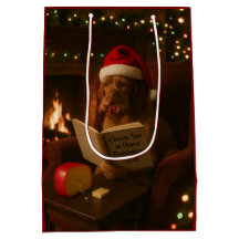 Saco de presente de Natal Imposto do Queijo Vizsla