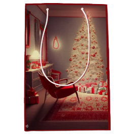 Sacola Para Presentes Média Saco de Presente de Natal Médio