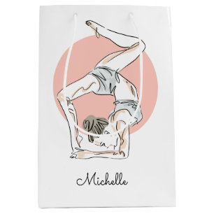 Sacola Para Presentes Média Saco de presente de nome personalizado da mulher i