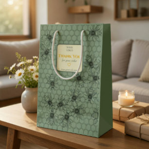 Sacola Para Presentes Média Saco de Presente de Papel Personalizado para Negóc