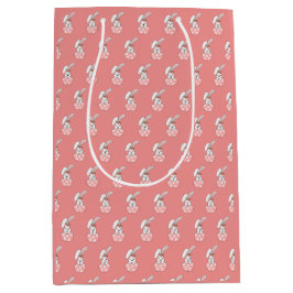 Sacola Para Presentes Média Saco de Presente de Páscoa Pastel - Personalizado