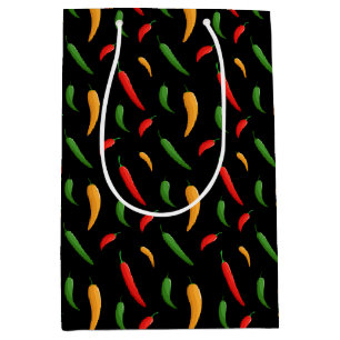 Sacola Para Presentes Média Saco de Presente de Pimentas Chili Apimentadas