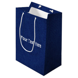 Sacola Para Presentes Média Saco de Presente de Texto Personalizado Falso Deni