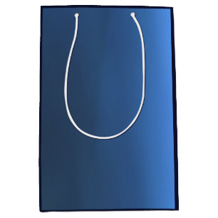 Sacola Para Presentes Média Saco de Presente Denim Blues