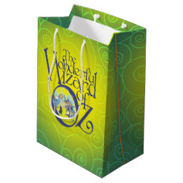 Sacola Para Presentes Média Saco de Presente do Clássico Mágico de Oz com Bras