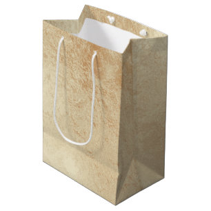 Sacola Para Presentes Média Saco de Presente Dourado Antigo Médio