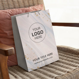 Sacola Para Presentes Média Saco de Presente Empresarial Minimalista Moderno