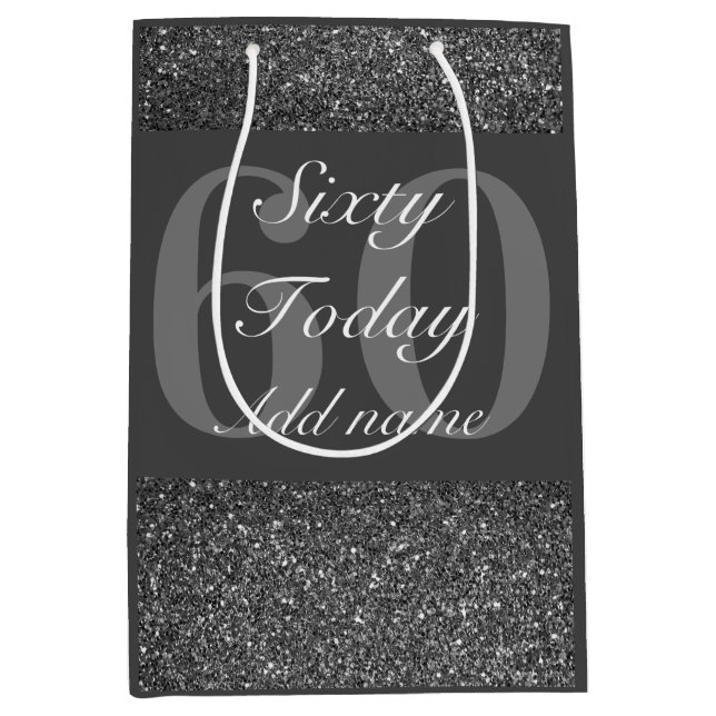 Sacola Para Presentes Média Saco de presente especial de aniversário personali (Frente)