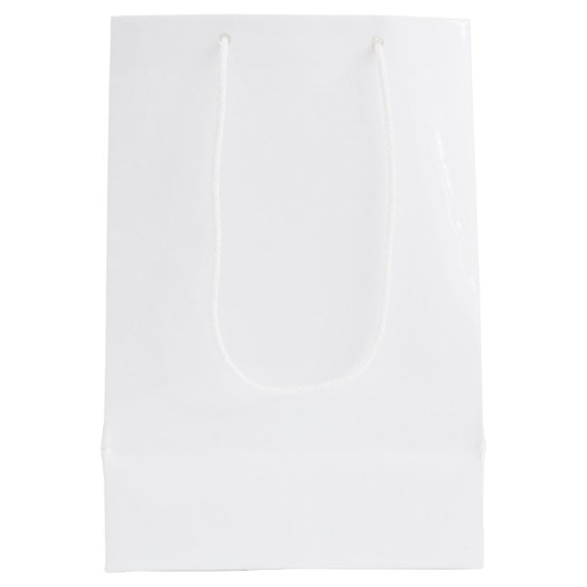 Sacola Para Presentes Média Saco de presente floral (Verso)