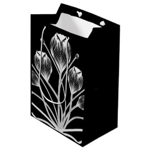 Sacola Para Presentes Média Saco de Presente H&S Tulipa Coruja Águia-pescadora