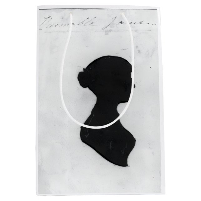 Sacola Para Presentes Média Saco de Presente Jane Austen (Frente)