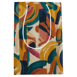 Sacola Para Presentes Média Saco de Presente Médio Abstrato