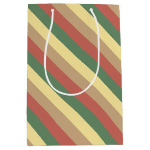 Sacola Para Presentes Média Saco de Presente Médio de Chá Verde
