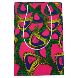 Sacola Para Presentes Média Saco de Presente Médio de Estampa Africana