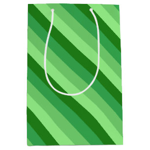 Sacola Para Presentes Média Saco de Presente Médio Grama Verde