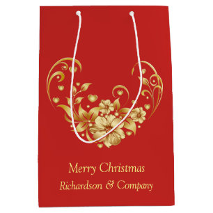 Sacola Para Presentes Média Saco de Presente Médio para Festa de Natal Corpora