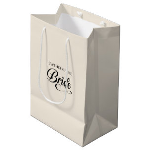 Sacola Para Presentes Média Saco de Presente para Pai da Noiva no Casamento