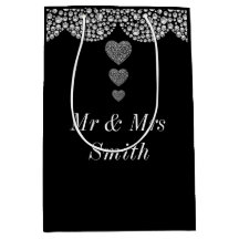 Saco de presente personalizado bonito invulgar