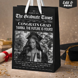 Sacola Para Presentes Média Saco de Presente Personalizado, Jornal de Formatur