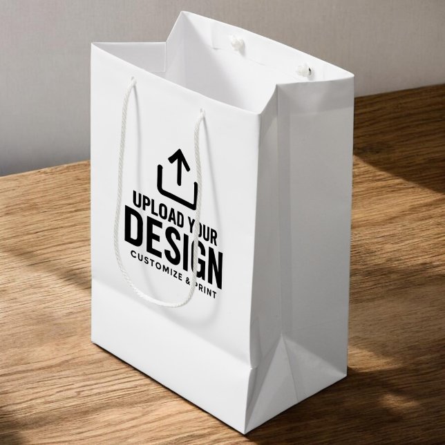 Sacola Para Presentes Média Saco de Presente Personalizado para Empresas (Criador carregado)